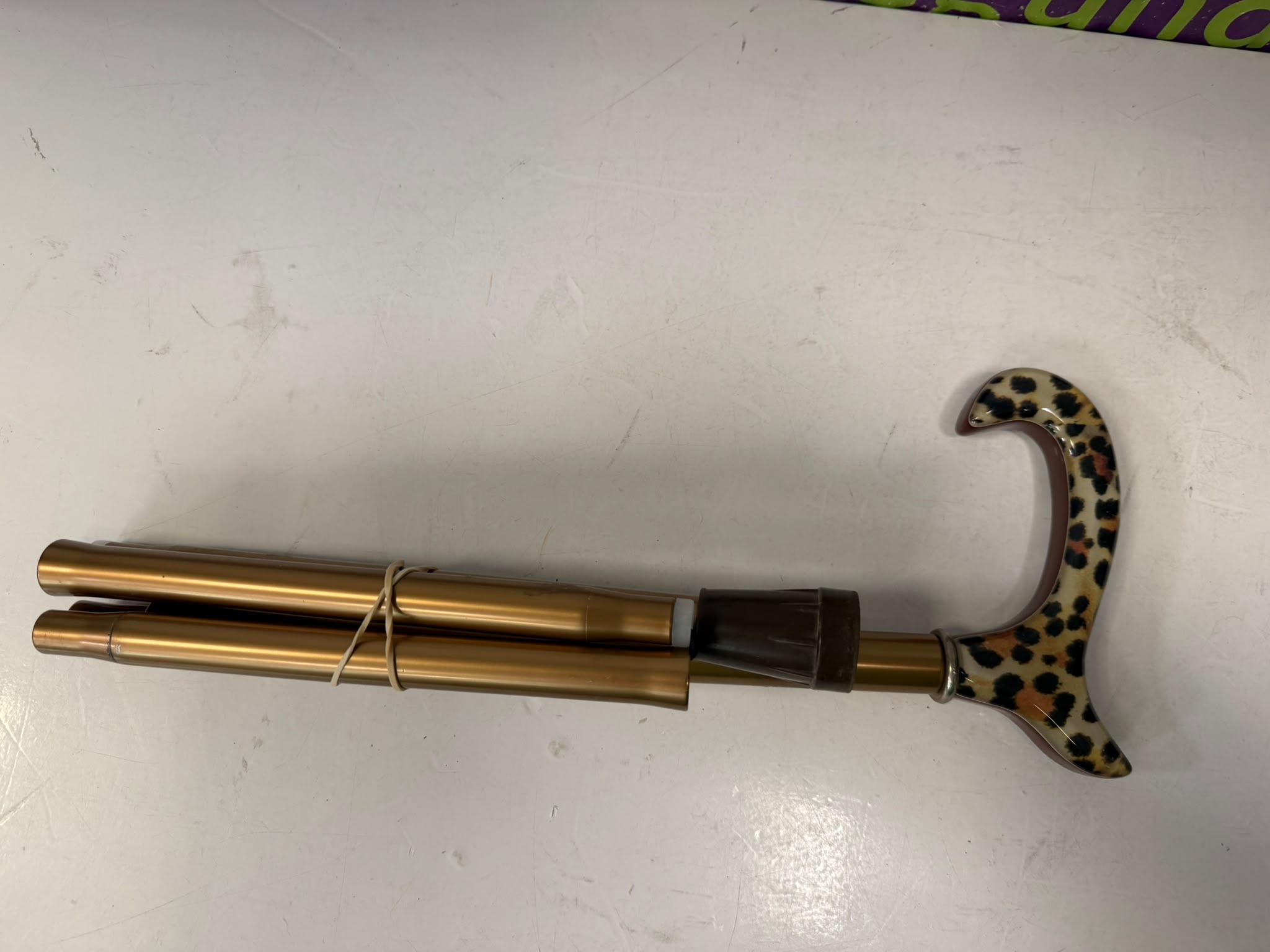 BASTON PLEGABLE LEOPARDO