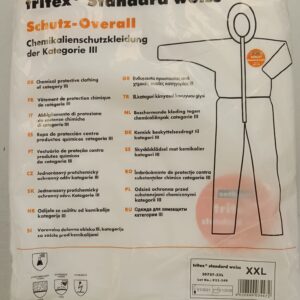 TRAJE PROTECCION PRODUCTOS QUIMICOS TRITEX T.XXL