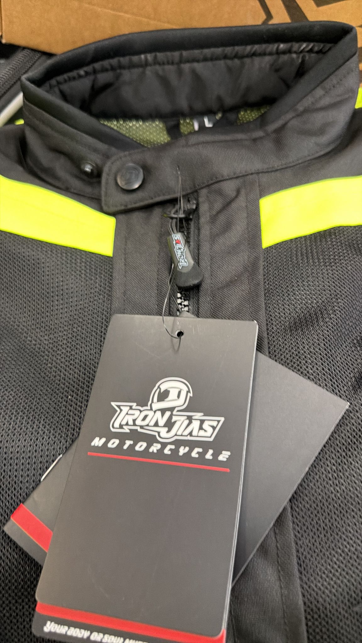 CHAQUETA MOTO IRONJIAS T.L - Imagen 2