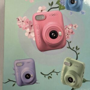 CAMARA INSTANTANEA ROSA DIGITAL DIY