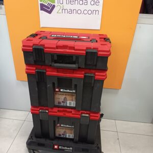 PLATAFORMA ECASE EINHELL +  MALETA PEQUEÑA + 2 MALETAS GRANDES