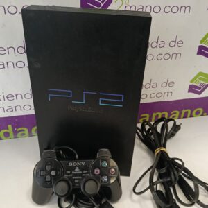 CONSOLA PS2 FAT + MANDO DUALSHOCK PS2