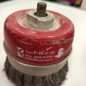 CEPILLO COPA ALAMBRE F25 TRENZADO