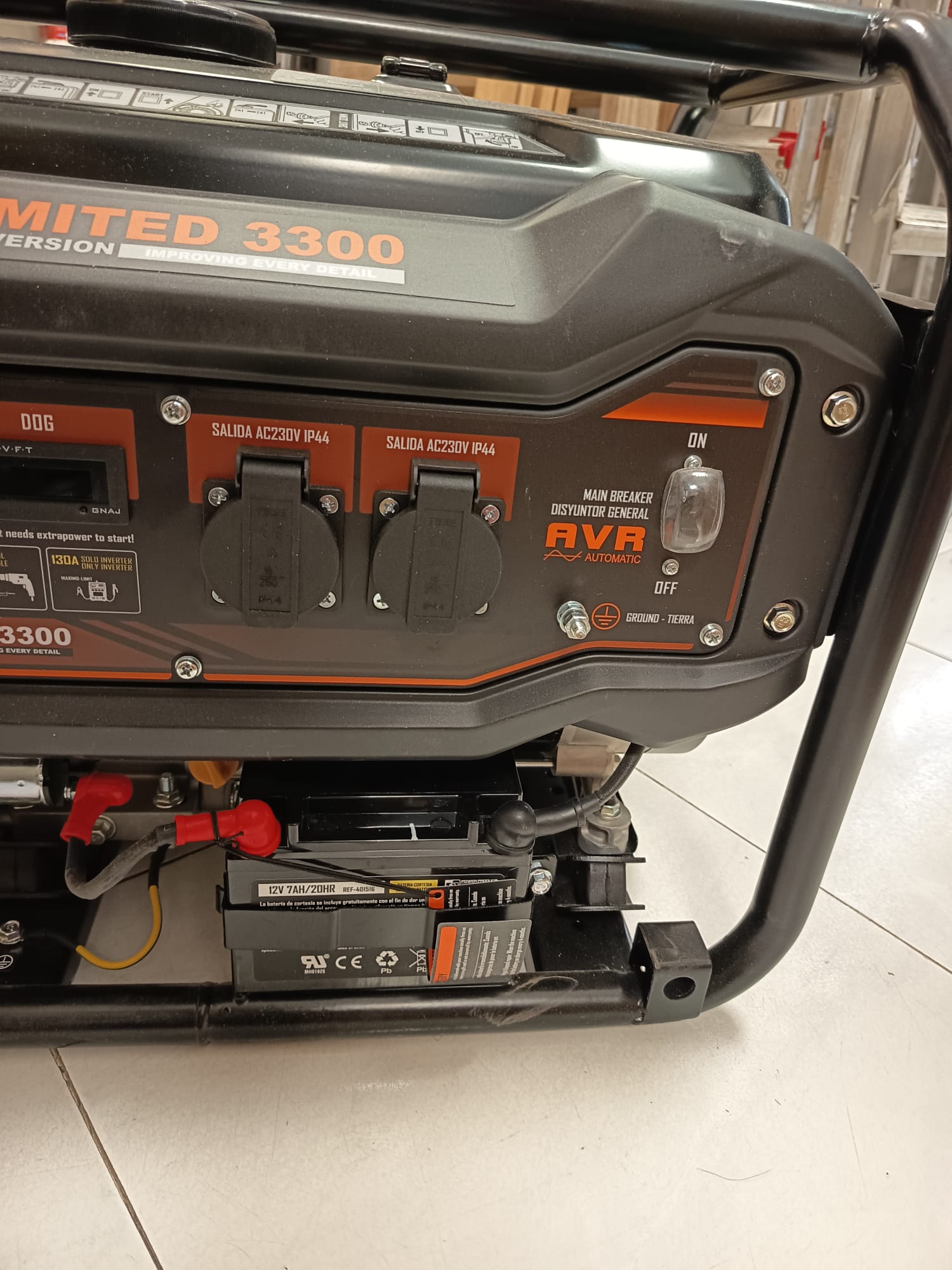 COMPRESOR DE GASOLINA GENERGY LIMITED 3300 - Imagen 3