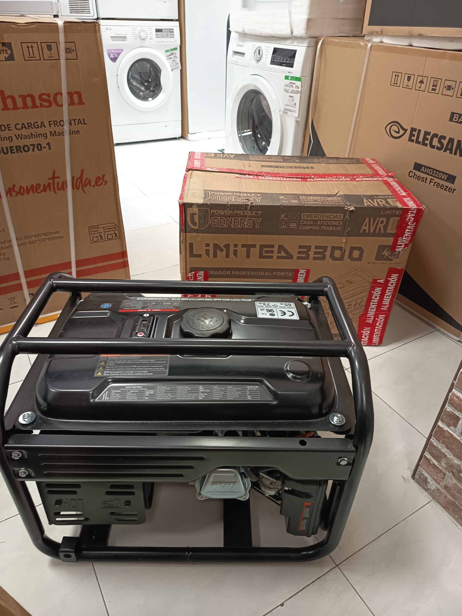 COMPRESOR DE GASOLINA GENERGY LIMITED 3300