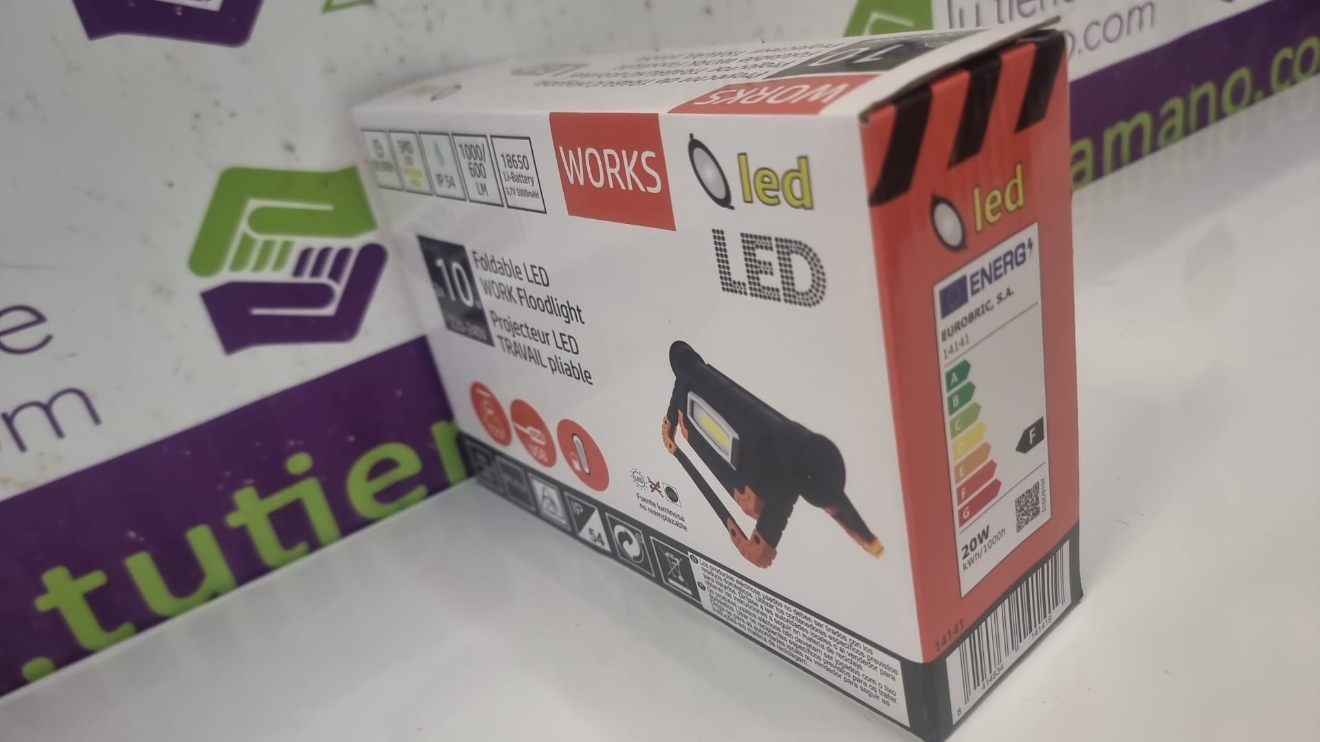 PROYECTOR LED PARA TRABAJO WORKS 2X 10W - Imagen 3