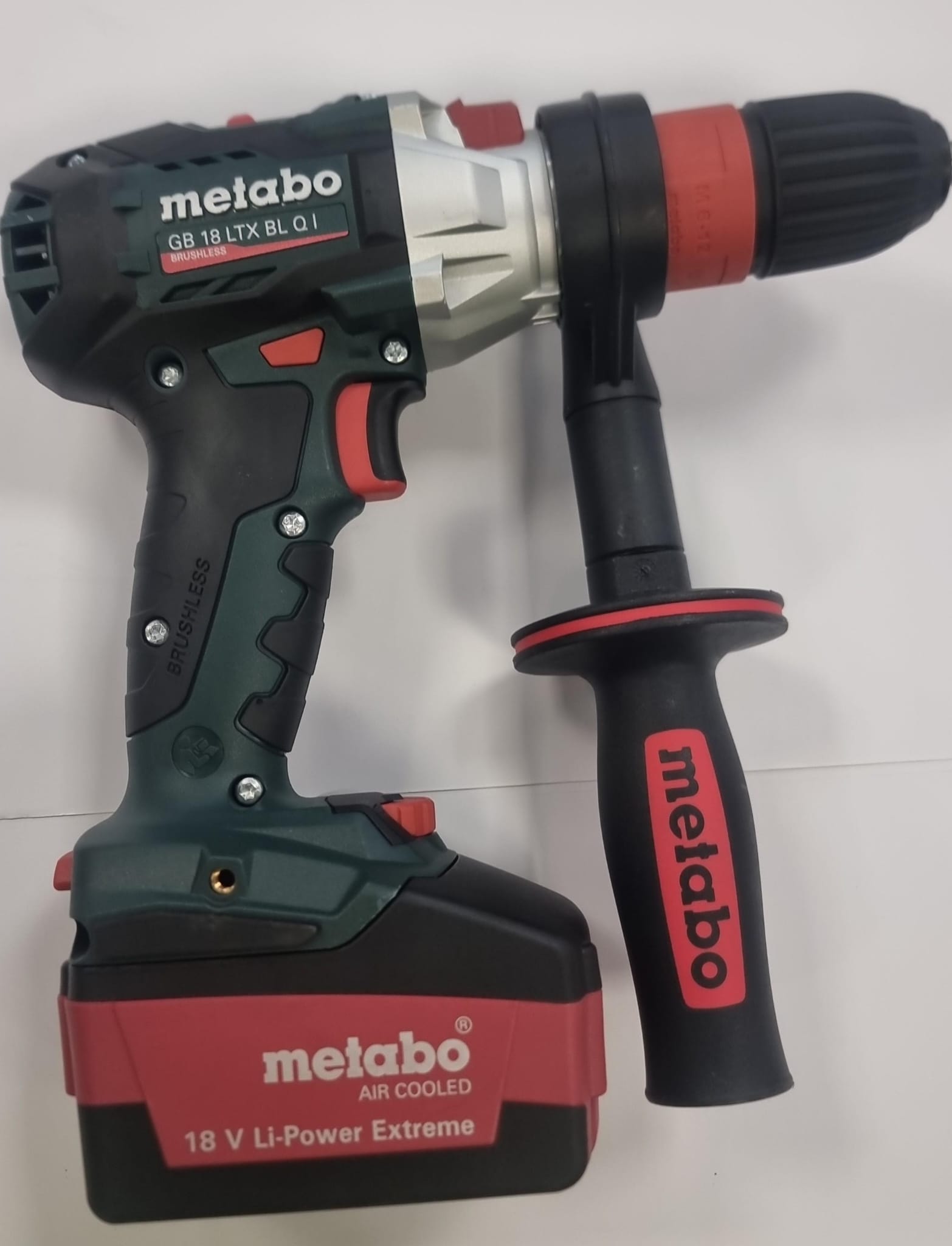 TALADRO METABO GB 18 LTX BL Q I + BAT 4.0 AH METABO