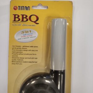 ABRE LATAS + SOPLADOR + LIMPIADOR PARRILLA MANUAL