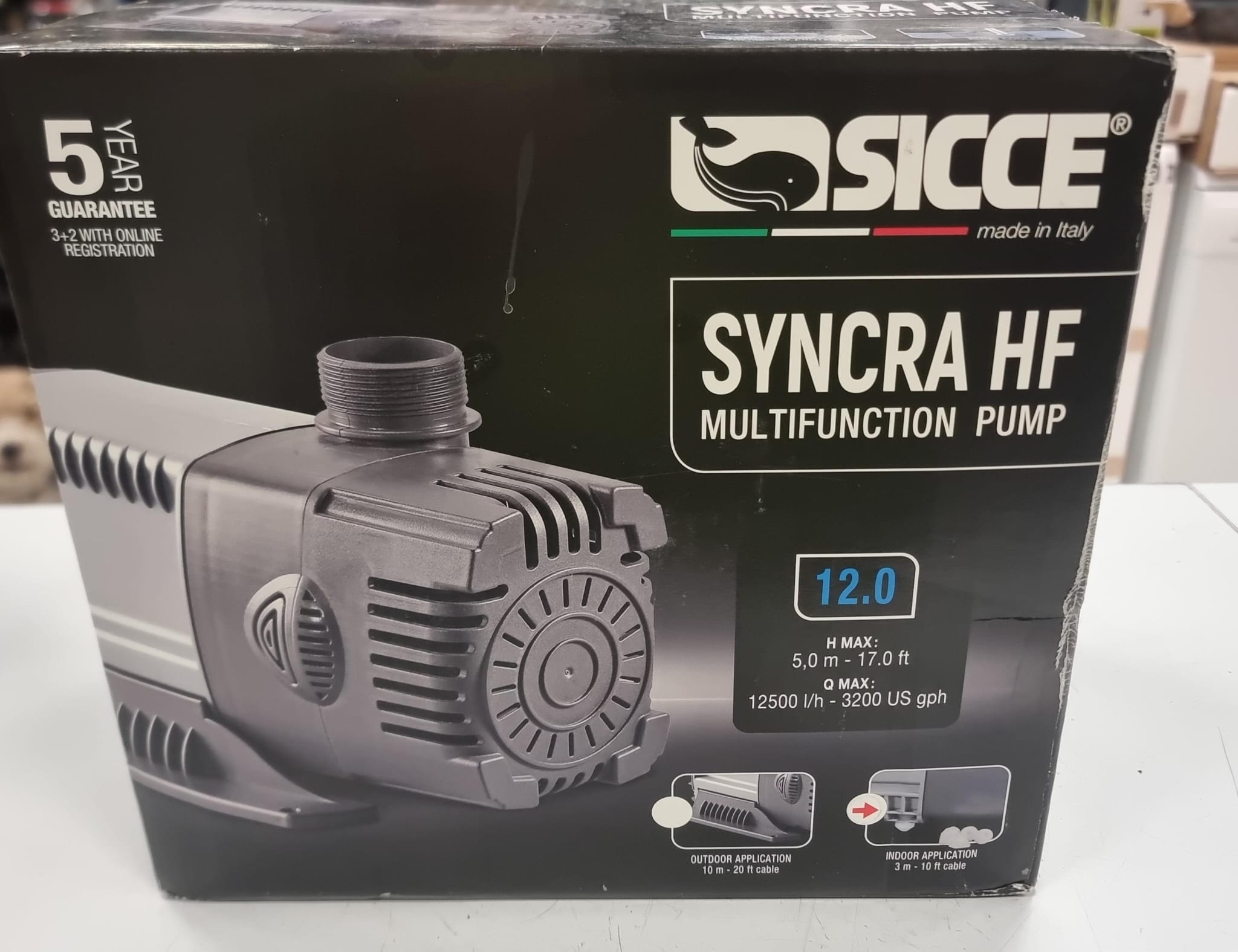 BOMBA DE AGUA SICCE SYNCRA HF 12.500 LTS