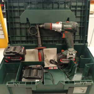 TALADRO METABO SB 18 LTX BL I + 2 BAT 5.2AH + CARG
