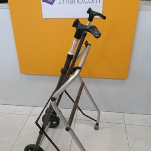 ANDADOR PLEGABLE NEGRO