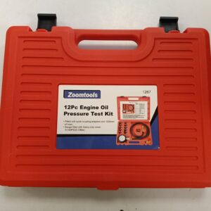 KIT MEDIDOR PRESION ACEITE ZOOMTOOLS 12 PCS
