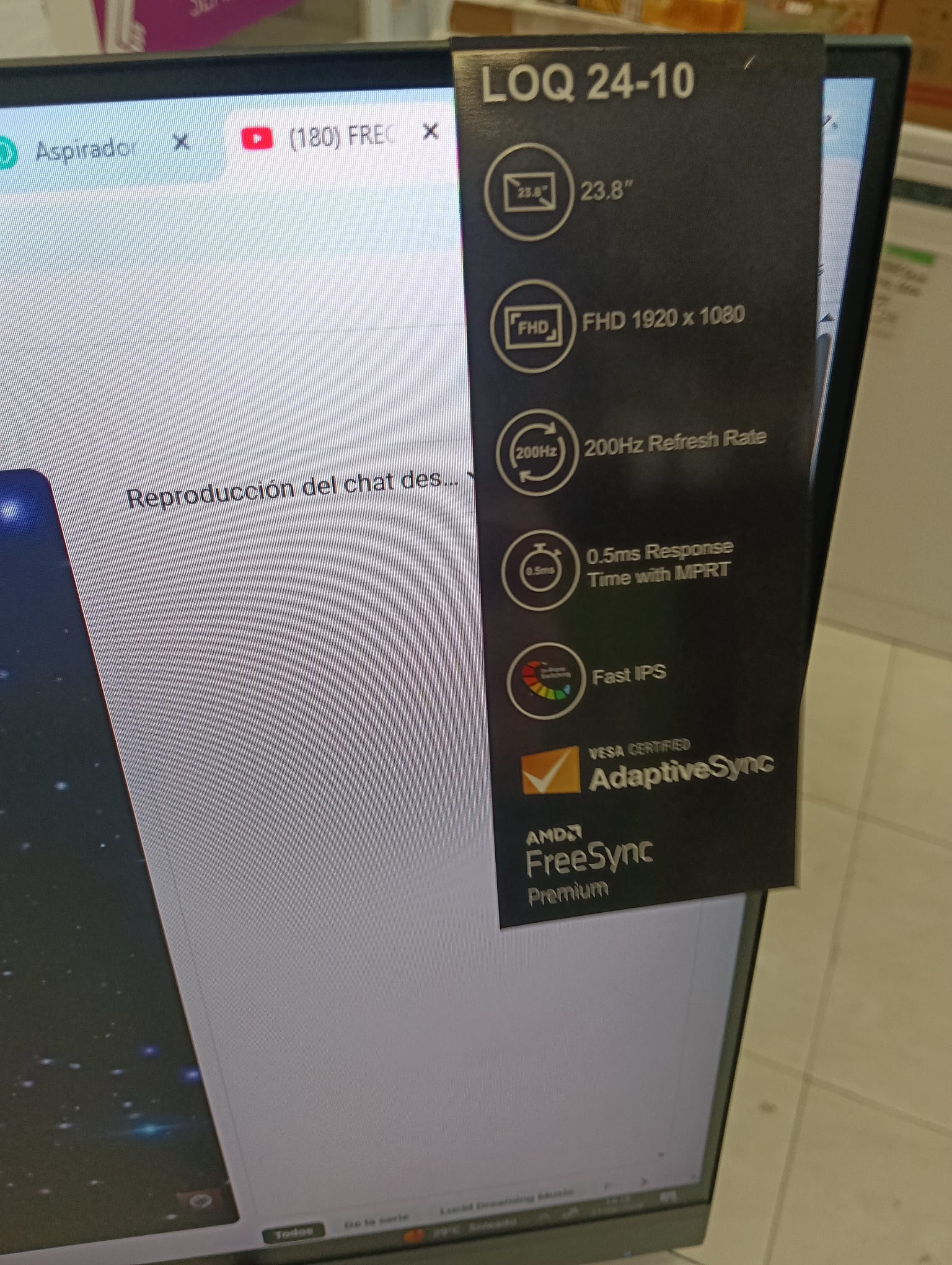 MONITOR LENOVO LOQ 2410 G26238FR0 - Imagen 4