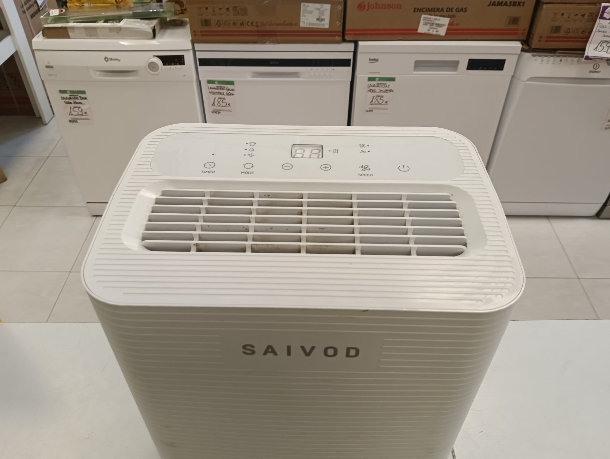 DESHUMIDIFICADOR SAIVOD DES-223-10L - Imagen 3