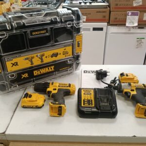 PACK DEWALT ATORNILLADOR + TALADRO DCK211D2T