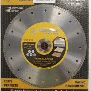 DISCO DIAMANTE UNIVERSAL FREDIMAR 230MM