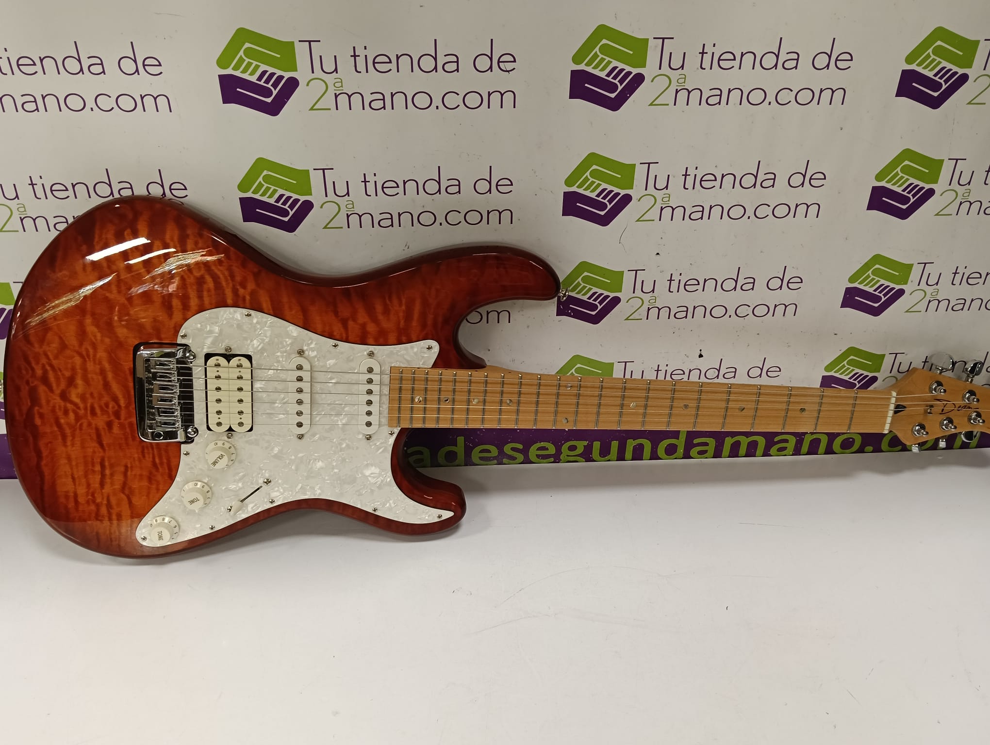 GUITARRA DEAN TRADITION QUILT TOP HSS