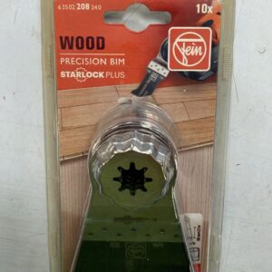 SET 10 HOJAS MULTIHERRAMIENTA FEIN PARA MADERA STARLOCK PLUS 63502208240