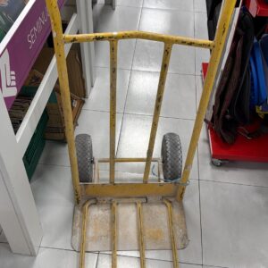 CARRETILLA TRANSPORTE CON PALA AMARILLA