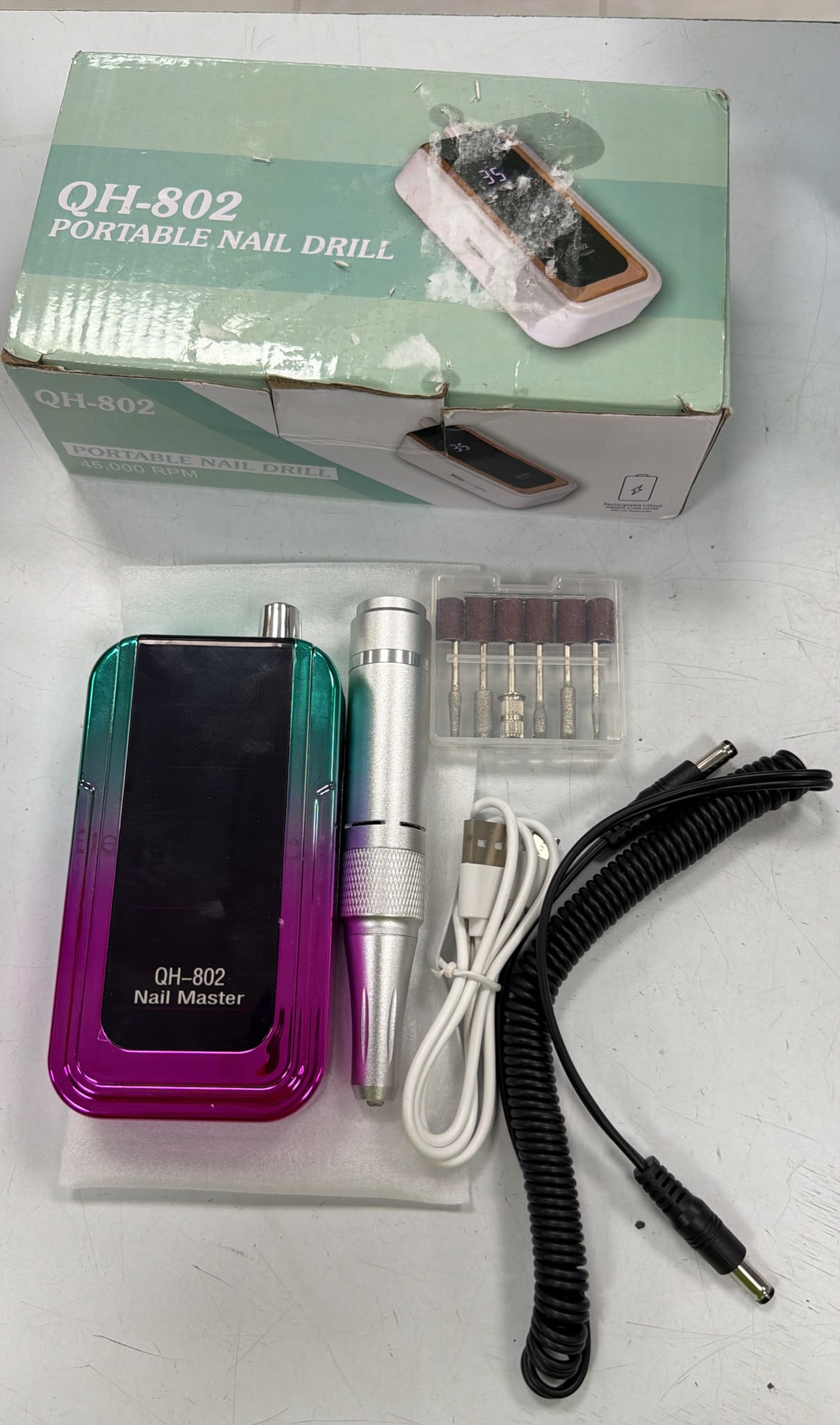 TALADRO UÑAS QH-802