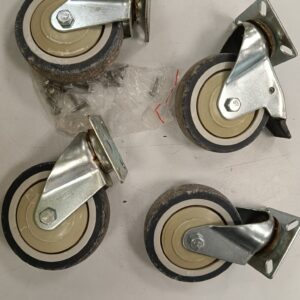 PACK DE 4 RUEDAS PARA EXTERIOR 10CM