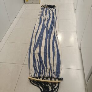 HAMACA AZUL BLANCA