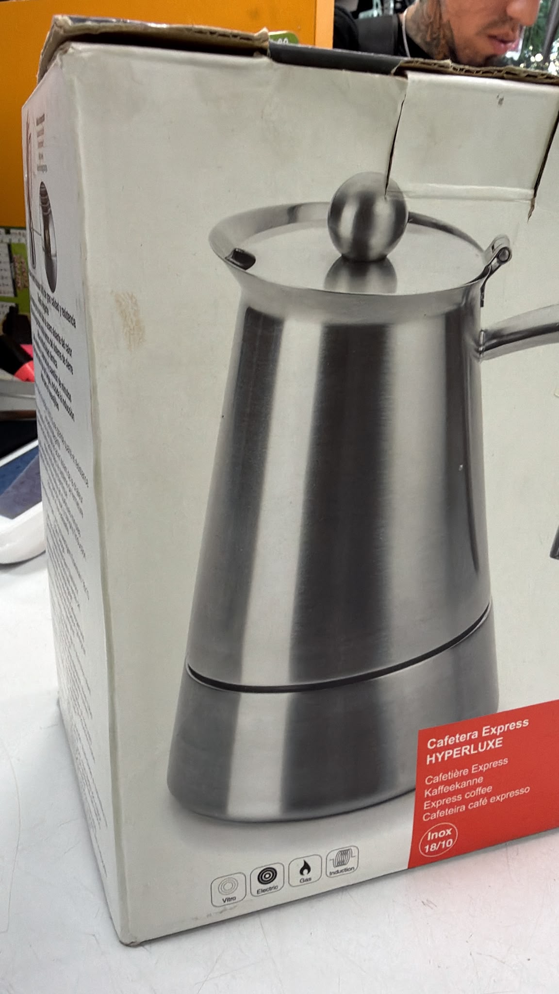 CAFETERA EXPRESS LACOR HYPERLUXE 10 TAZAS - Imagen 3