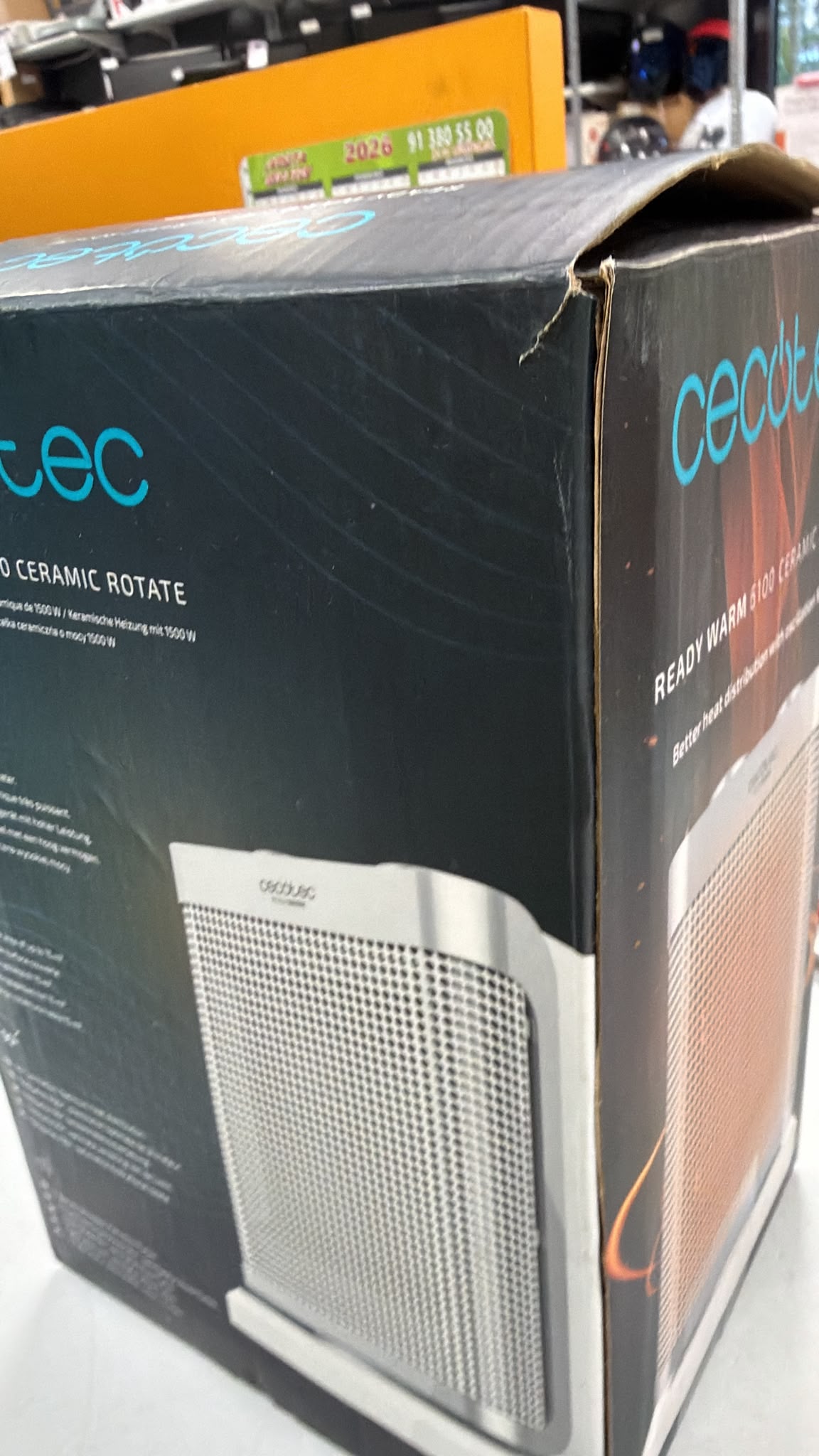 CALEFACTOR CECOTEC WARM 6100 CERAMICO - Imagen 3