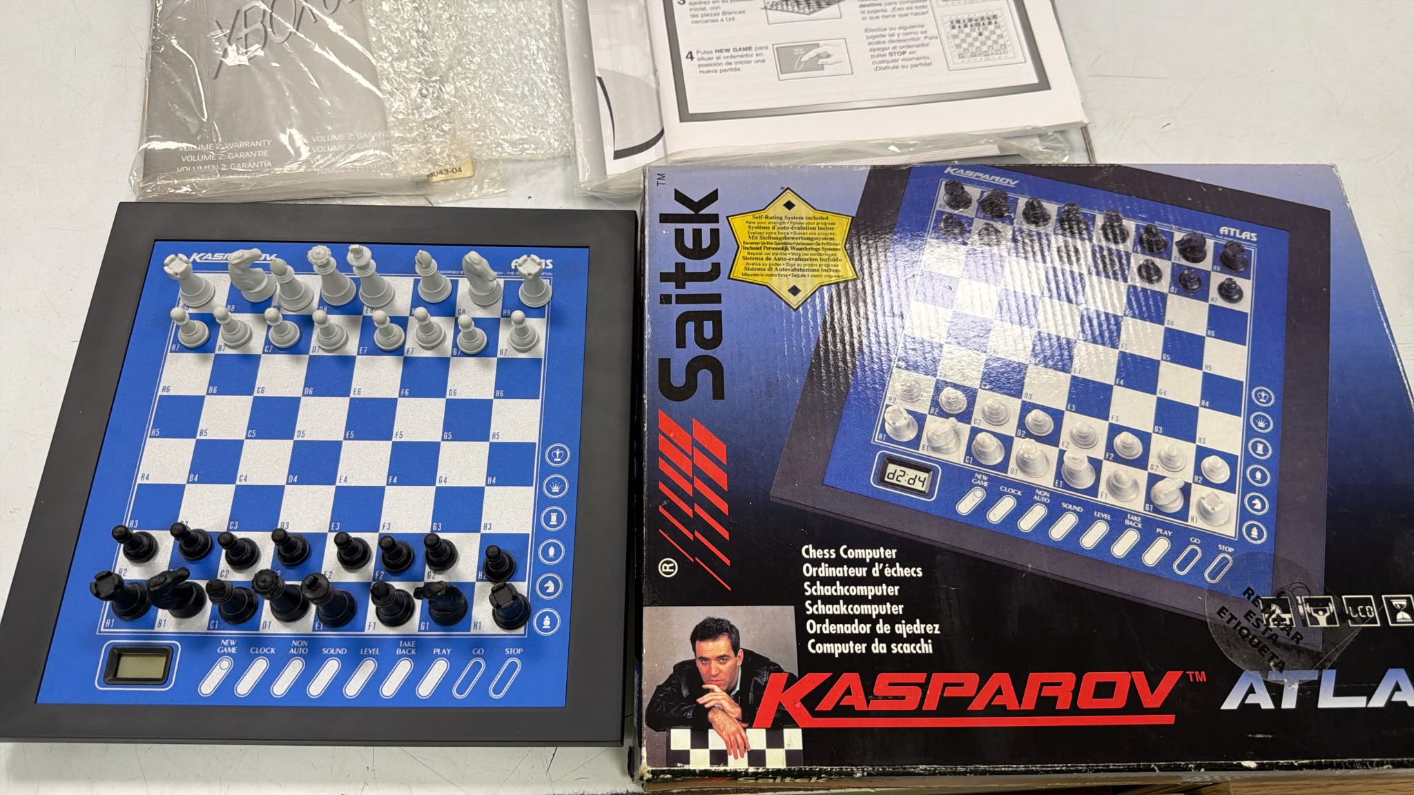ATLAS KASPAROV JUEGO MESA - Imagen 2
