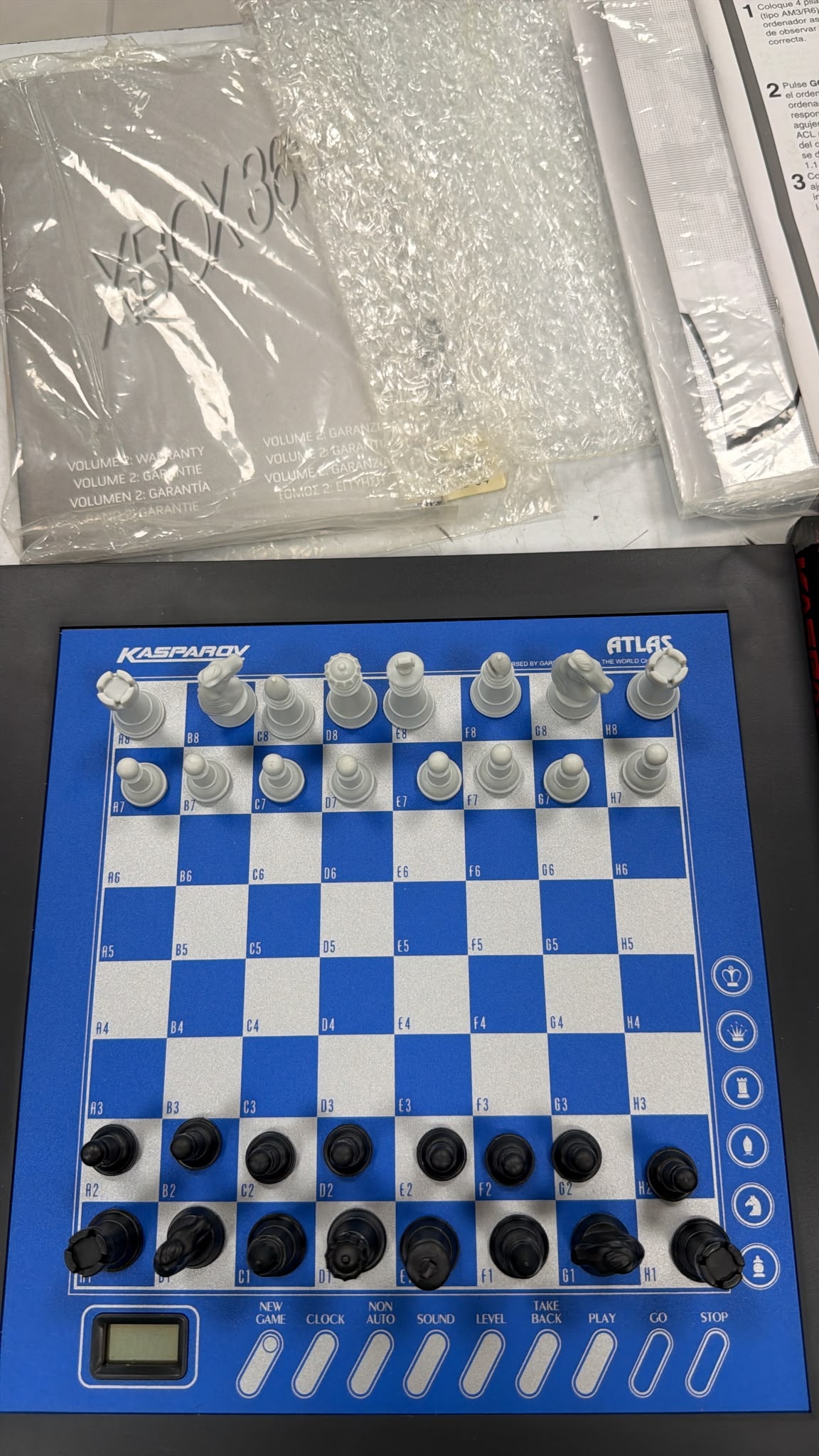 ATLAS KASPAROV JUEGO MESA - Imagen 3