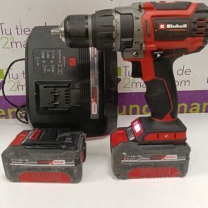 TALADRO EINHELL TP-CD 18/70 Li-I BL + 2 BAT 4.0AH 18V + CARGADOR BOOST EINHELL