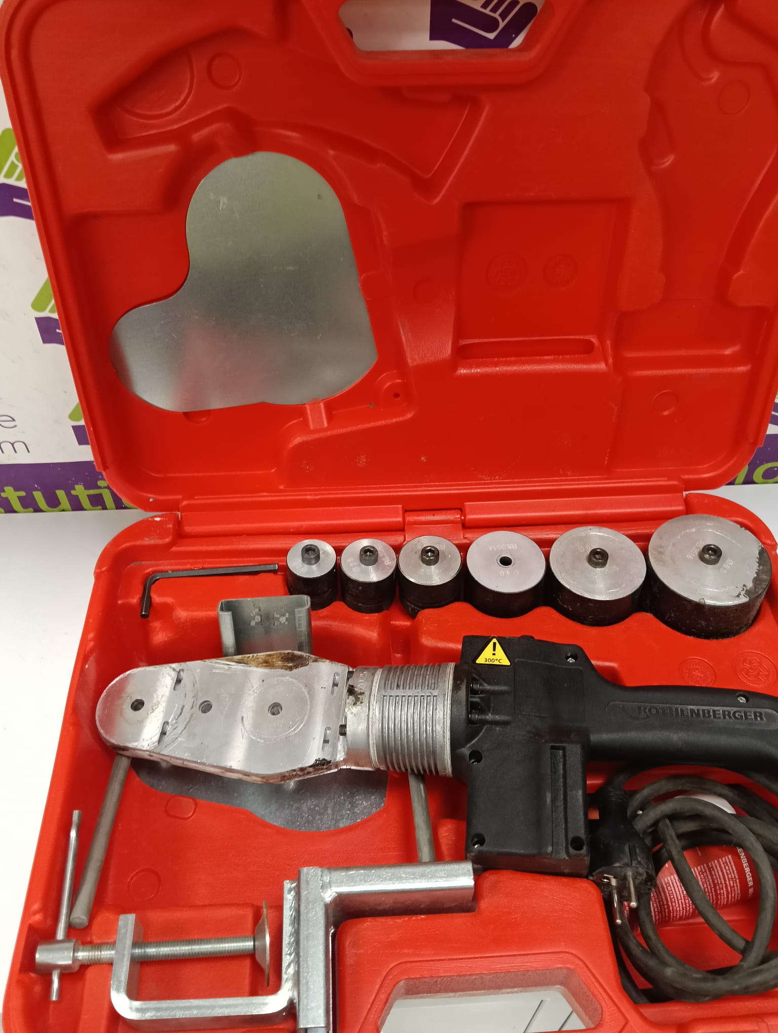 SOLDADOR POLIFUSOR ROTHENBERGER P63-S6
