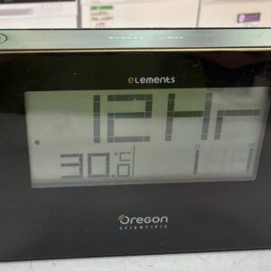 RELOJ ALARMA OREGON ELEMNTS
