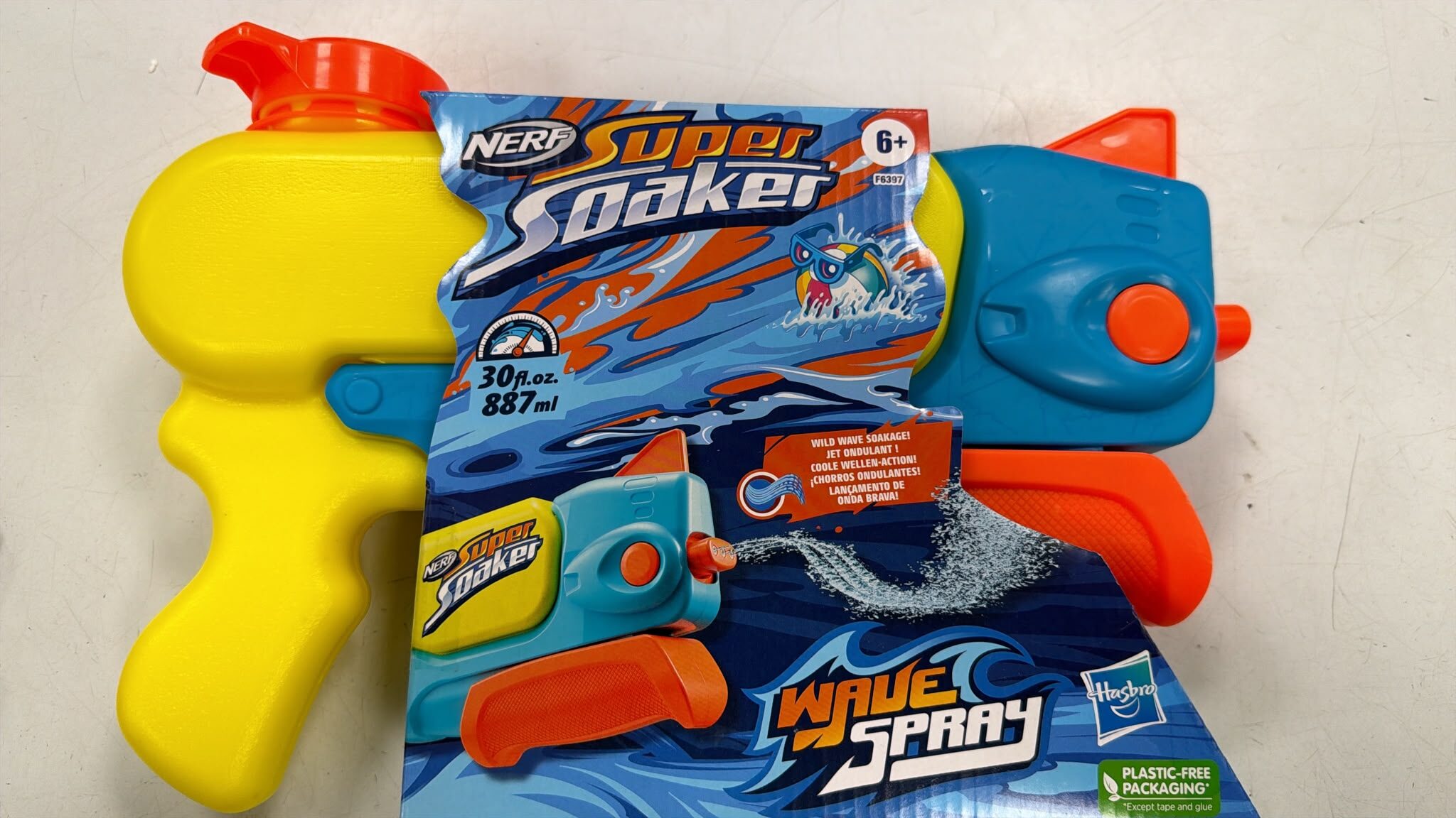 2 PISTOLAS AGUA HASBRO SUPER SOAKER WAVE SPRAY