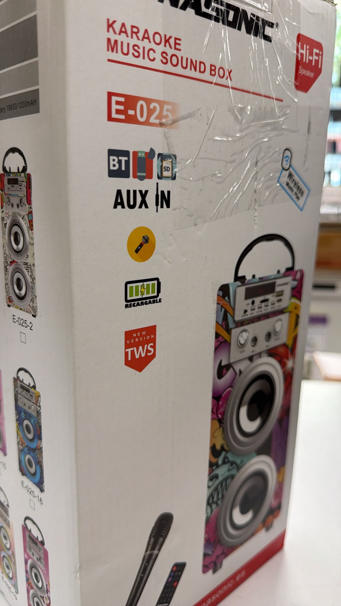 ALTAVOZ BLUETOOTH DYNASONIC E-025 - Imagen 3