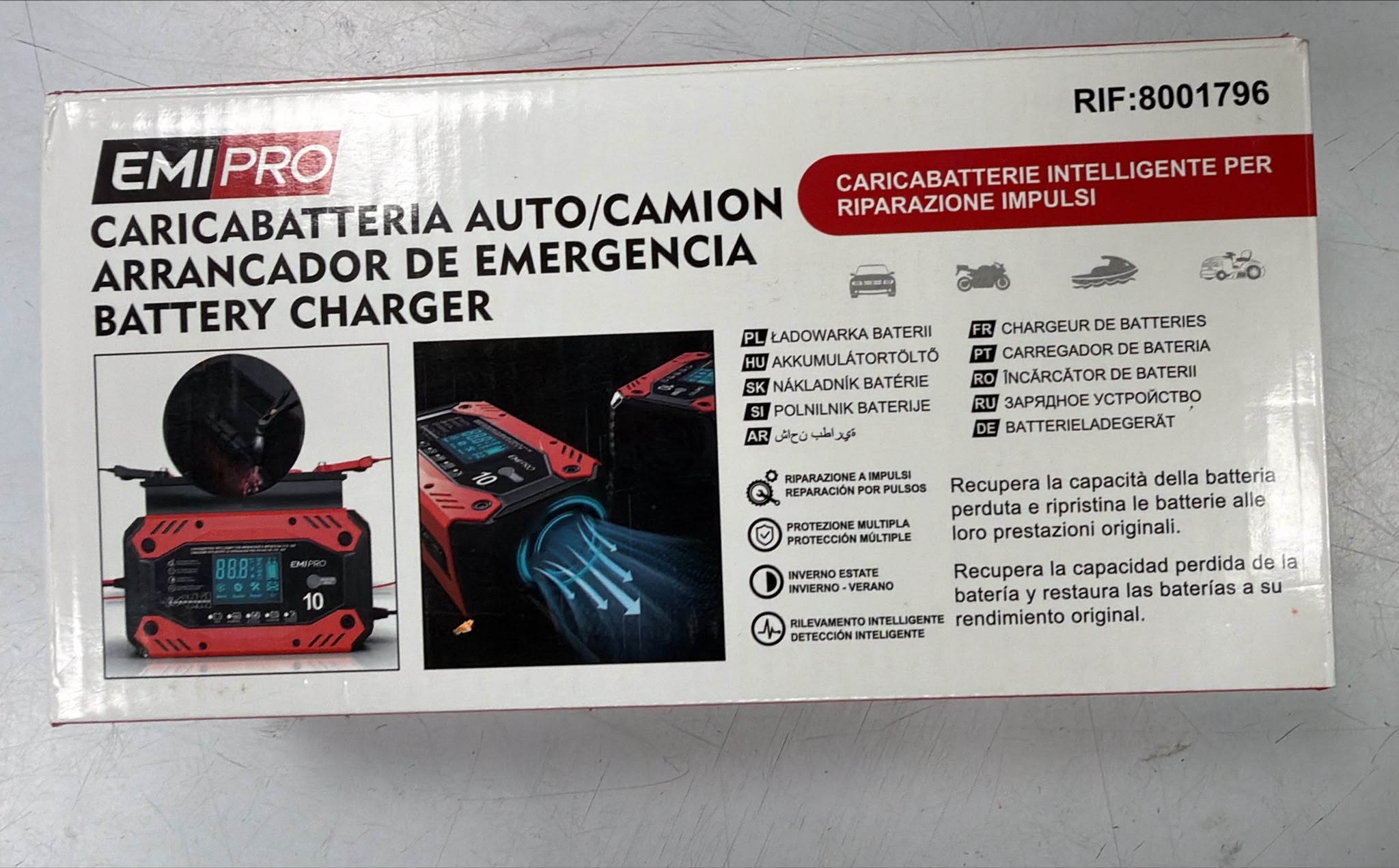 ARRANCADOR DE BATERIA EMIPRO 8001796 - Imagen 4