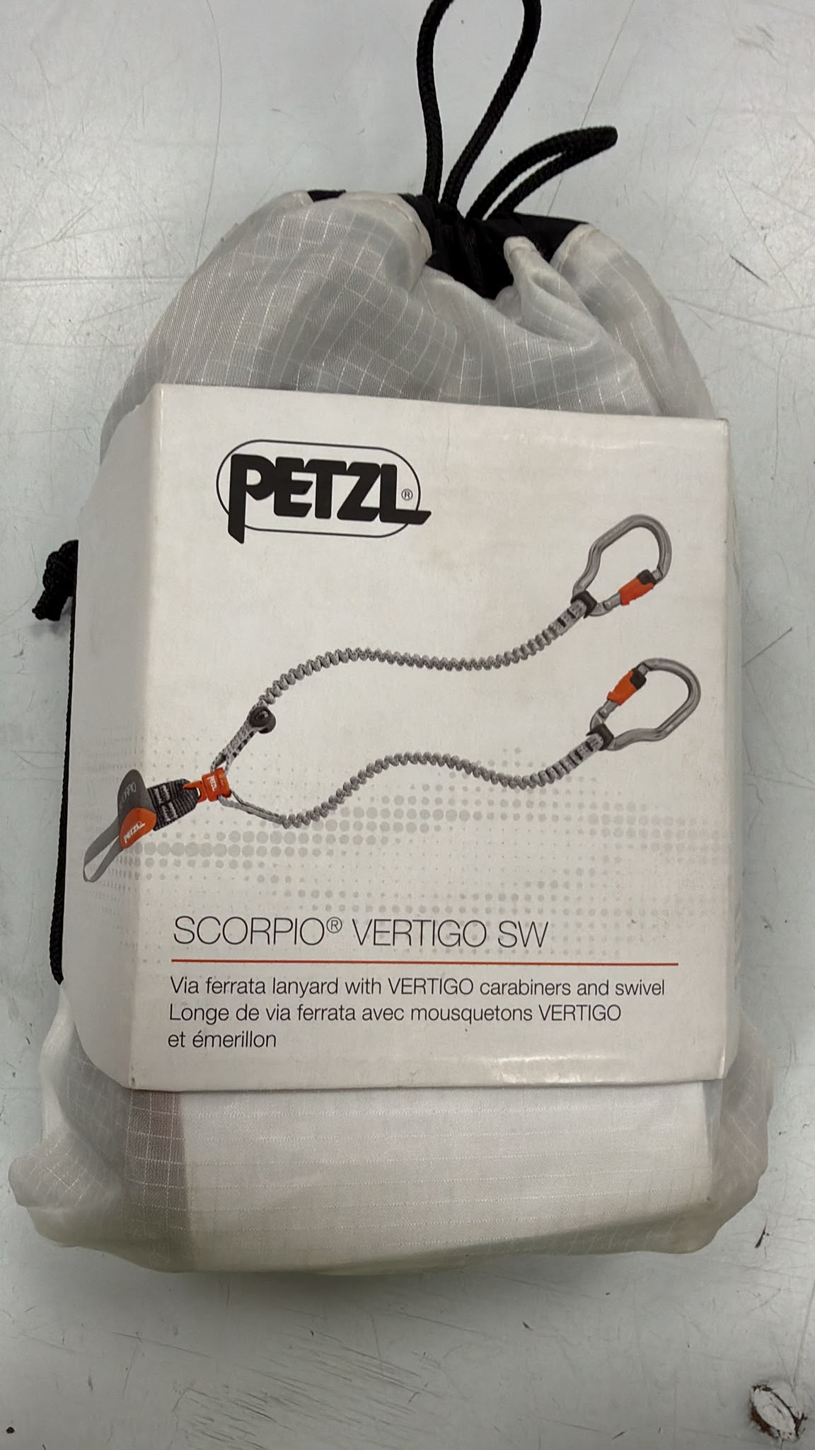 VIA FERRATA PETZL SCORPIO VERTIGO SW
