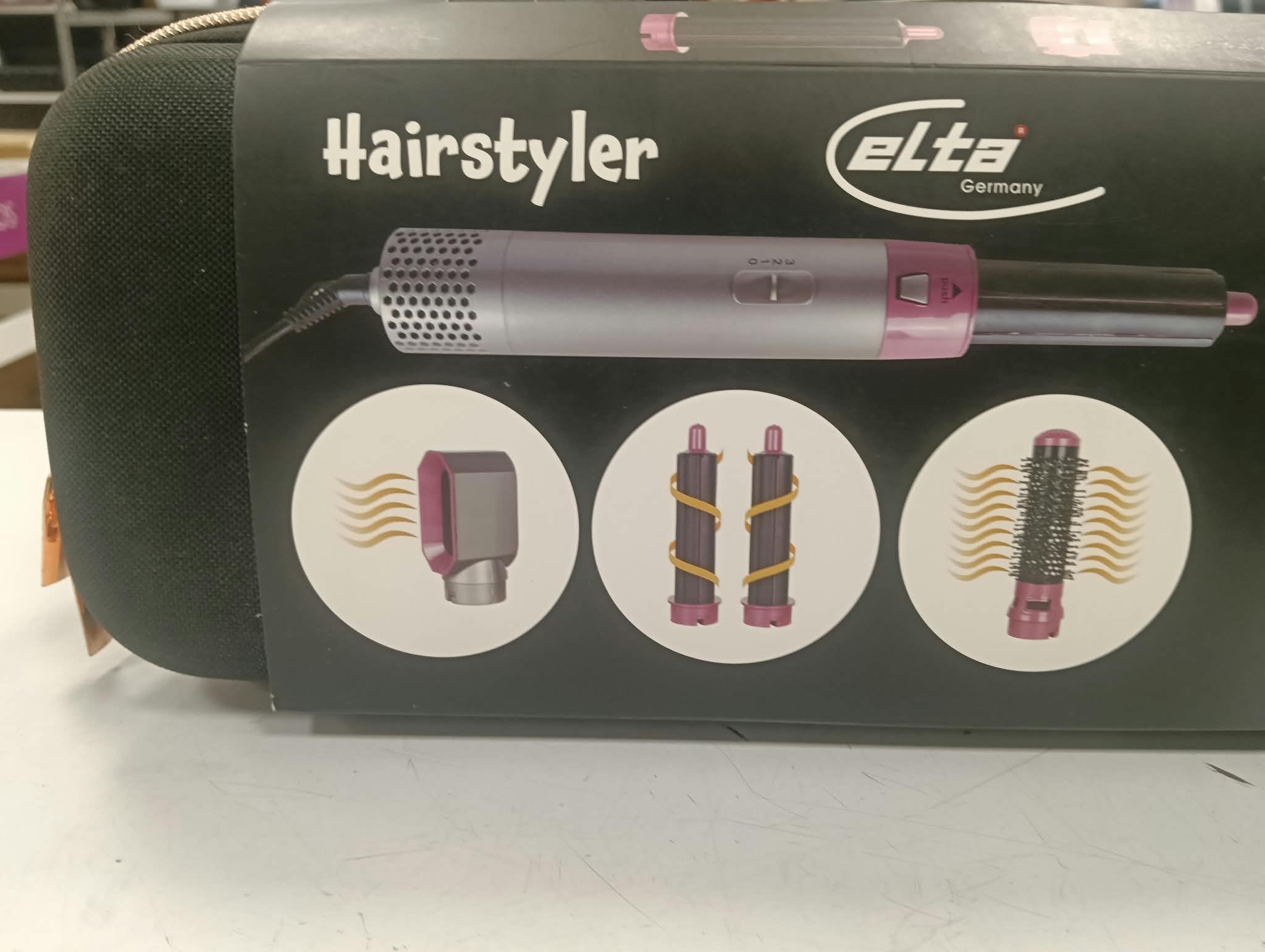 SECADOR DE PELO MULTIFUNCION ELTA HAIRSTYLE - Imagen 2