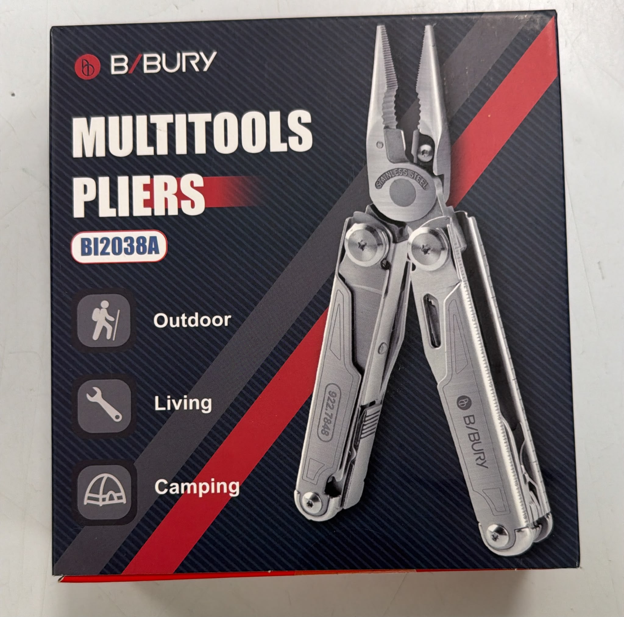 NAVAJA MULTIHERRAMIENTA BIBURY BI2038A