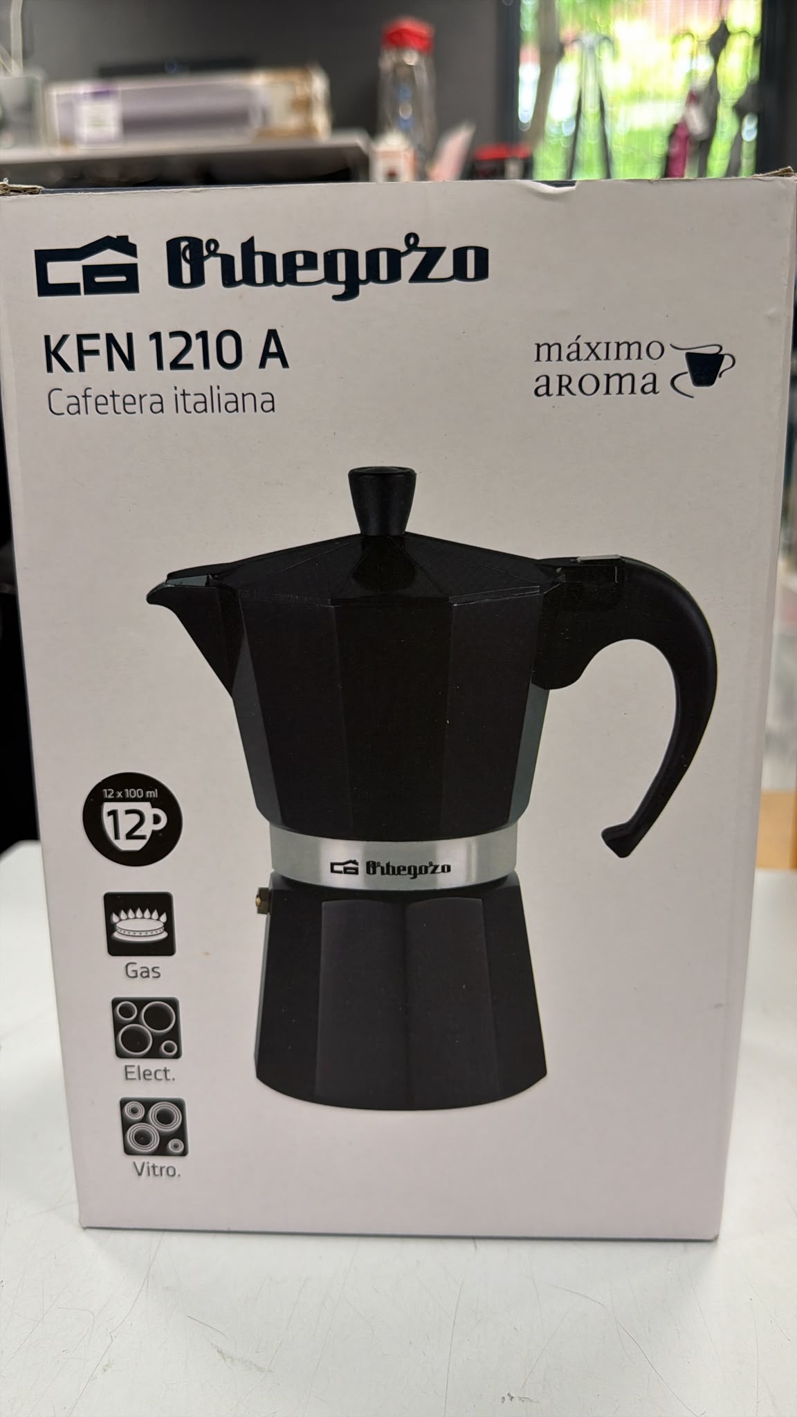 CAFETERA ORBEGOZO KFN1210A
