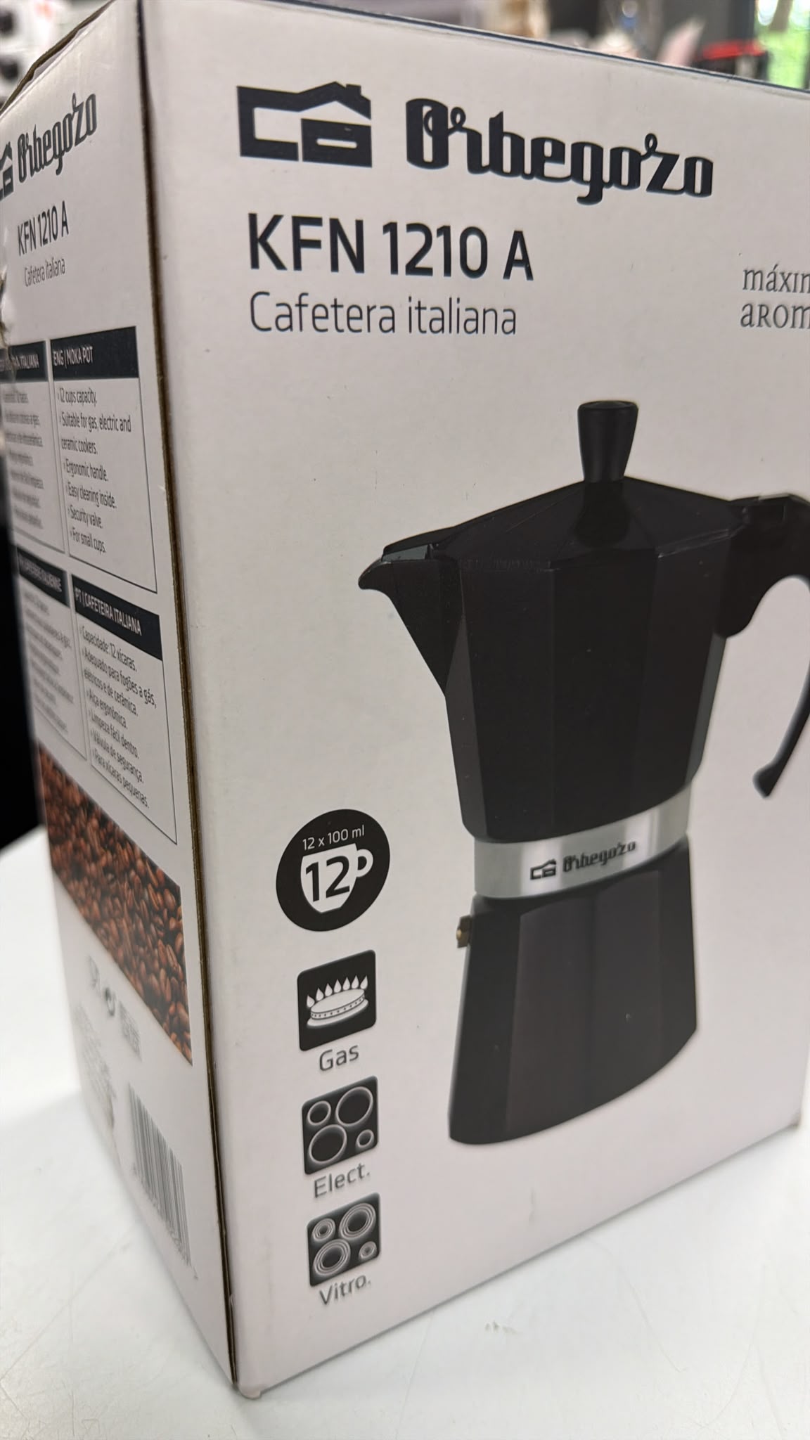 CAFETERA ORBEGOZO KFN1210A - Imagen 2