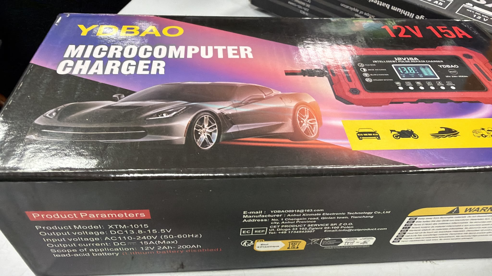 CARGADOR DE BATERIA YDBAO - Imagen 2