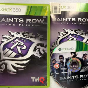 SAINTS ROW THE THIRD XBOX 360