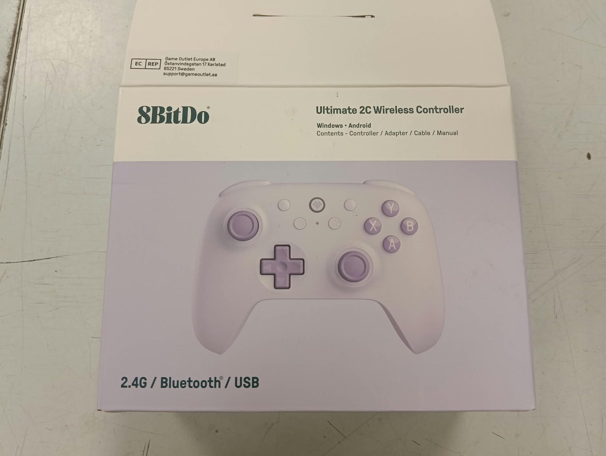 MANDO ULTIMATE 2C WIRELLES 8BIT DO MORADO ANDROID/WINDOWS