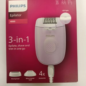 DEPILADORA PHILIPS MUJER EPILATOR 4000 3 IN 1