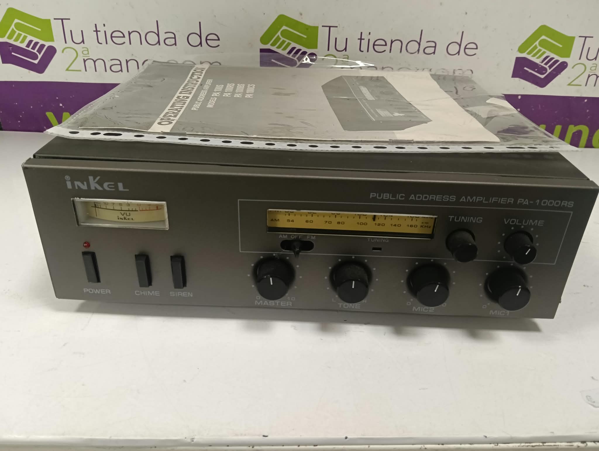AMPLIFICADOR TUNER INKEL PA-1000RS