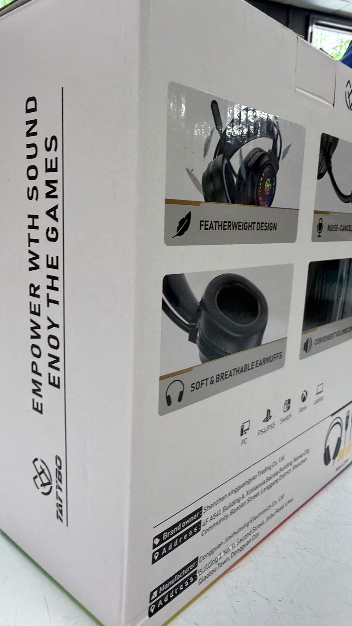 AURICULARES GAMING PS5/PS4/ PC TATYBO 9059 - Imagen 2