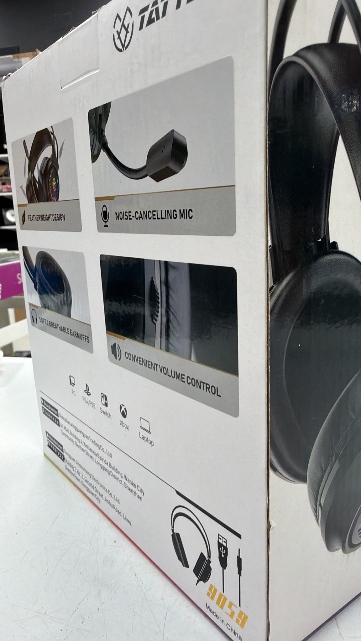 AURICULARES GAMING PS5/PS4/ PC TATYBO 9059 - Imagen 3