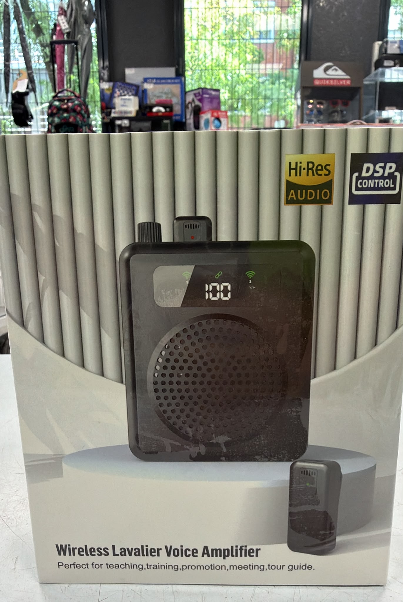 AMPLIFICADOR VOZ INALAMBRICO LAVALIER