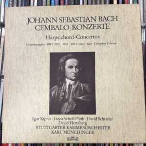 VINILO 5LP JOHAN SEBASTIAN BACH IGOR KIPNIS